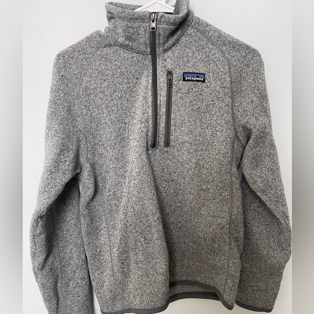 Patagonia grey sweatshirt